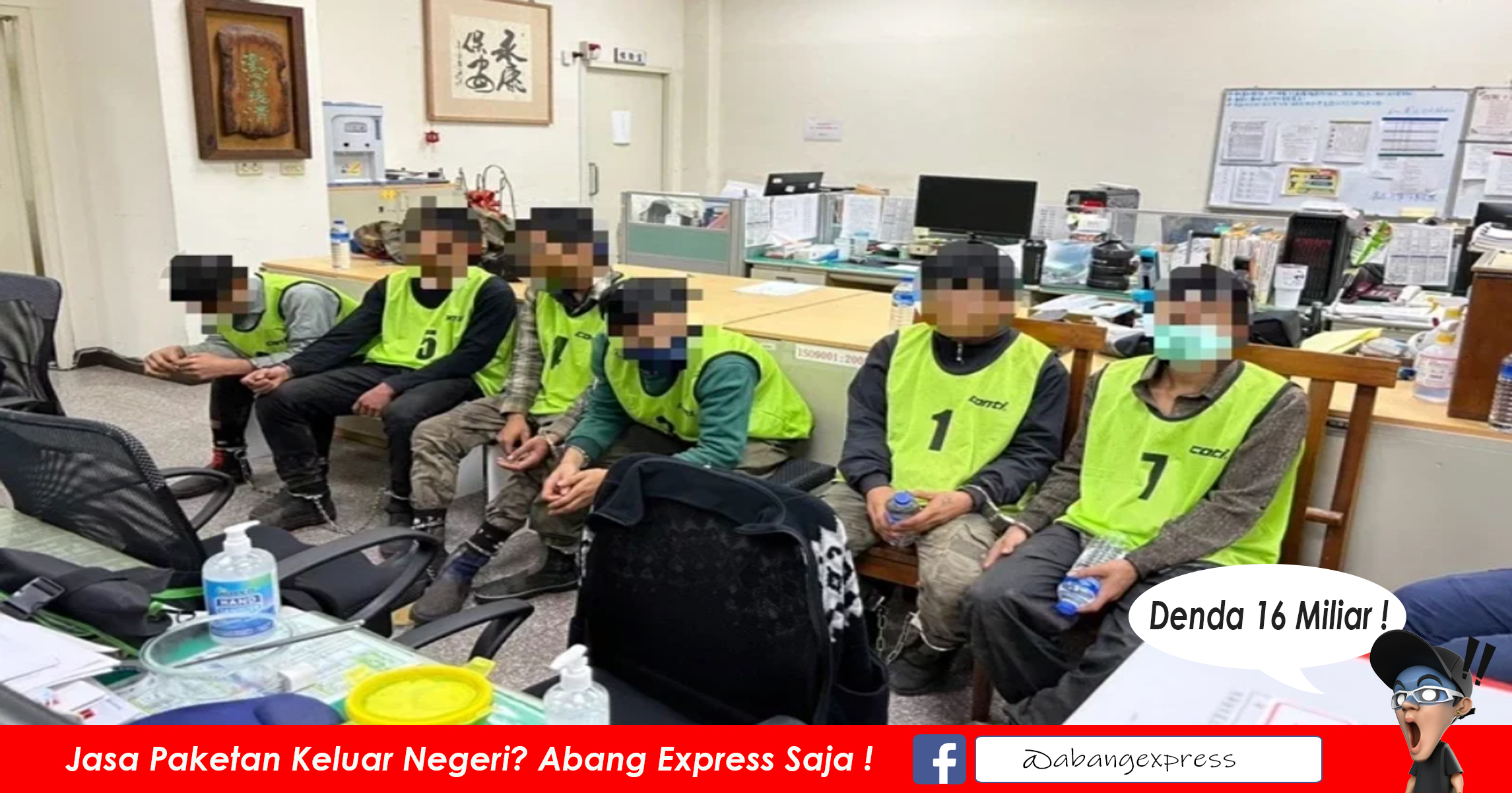Read more about the article Curi Kayu Cemara di Hutan, Tujuh Pekerja Migran di Taiwan Didenda NTD 34,6 Juta