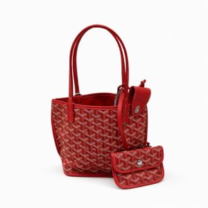 TAS GOYARD SMALL TOTE BAG RED
