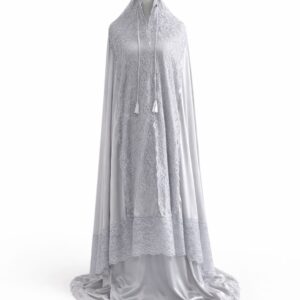 QUIMEI Mukena Satin Premium Grey OS